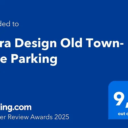Flora Design Old Town- Free Parking Appartement *